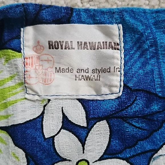 Vintage Royal Hawaiian long dress, Med - Picture 2 of 10